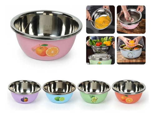 Bowl Europeo 30cm Con Diseño Decorativo Varios