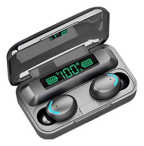 Auriculares Intraurales Inalámbricos Tws F9-5 Bth-f9-5 Para Negro