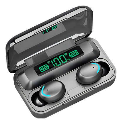 Auriculares Intraurales Inalámbricos Tws F9-5 Bth-f9-5 Para Negro