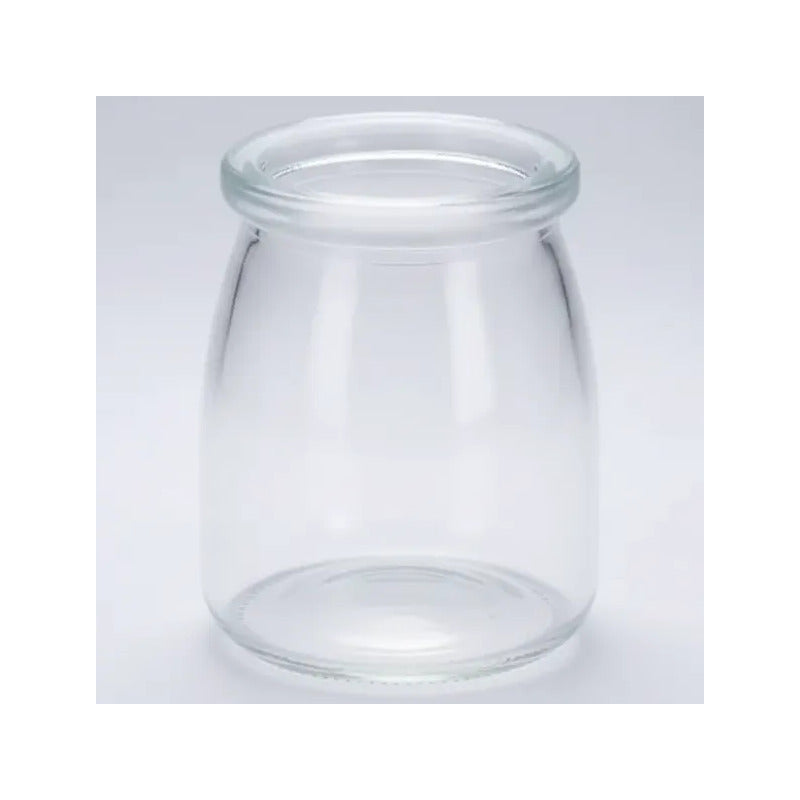 Pack De 6 Frascos De Vidrio Pudding 200 Ml Vidrio