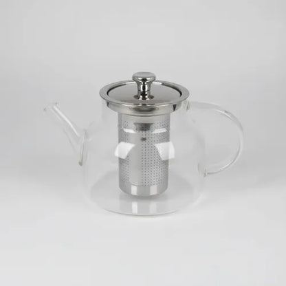 Tetera Con Infusor De Acero Inoxidable 0.8ml Transparente