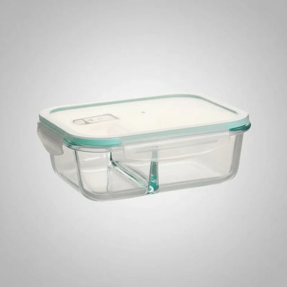 Tupper Hermético Vidrio 1040ml Transparente