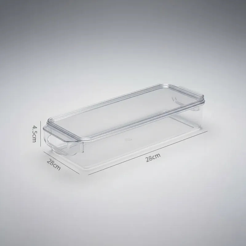 Caja Organizadora Para Refrigerador 28cmx10cmx4.5cm Transparente
