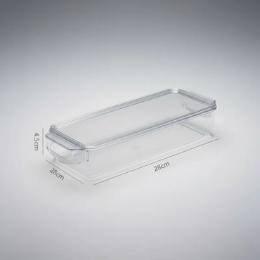 Caja Organizadora Para Refrigerador 28cmx10cmx4.5cm Transparente