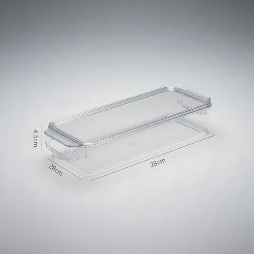Caja Organizadora Para Refrigerador 28cmx10cmx4.5cm Transparente