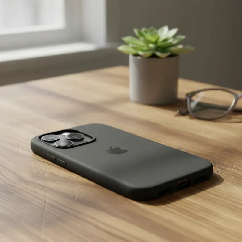 Carcasa De Silicona Para iPhone 16 Pro Max
