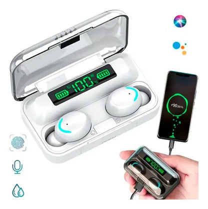 Auriculares Tws F9-5 Blanco