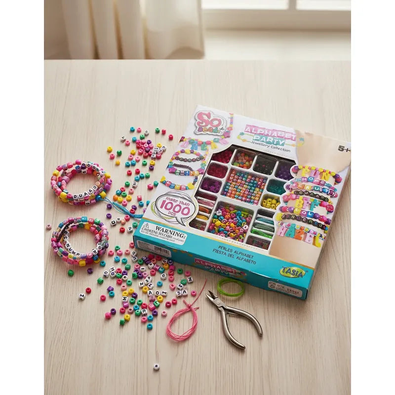 Set De Pulseras Y Mostacillas So Beads