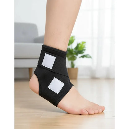 Tobillera De Soporte Elástico Para Fascitis Plantar Negro S/m