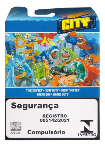 Carrito Hot Wheels Pack 5 City 2025 Jbj75 Mattel Pizza Froz