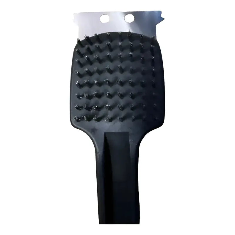 Escobilla Cepillo Para Limpiar Parrilla 2 En 1. Bbq 30cm Negro