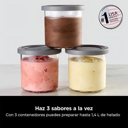 Máquina De Helados Ninja Nc300 Ninja Creami Con Frecuencia Negro 60 Hz