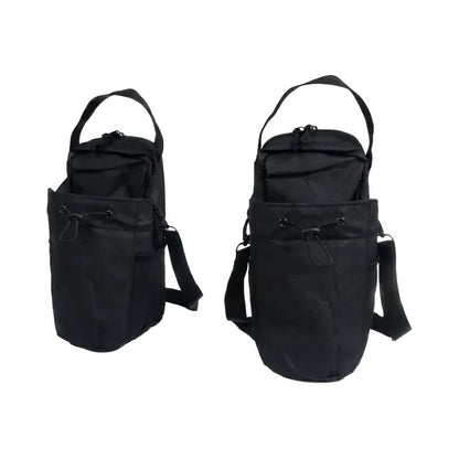 Bolso Magnético Para Gym Porta Botella-teléfono Negro