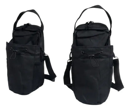 Bolso Magnético Para Gym Porta Botella-teléfono Negro
