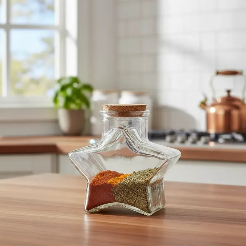 Contenedor De Alimentos Genérico 380 Ml Práctico Y Seguro Vidrio