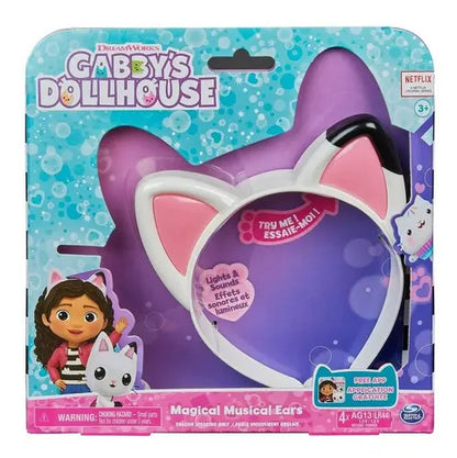 Vincha Musical Gabby's Dollhouse Orejas Mágicas Con Sonido