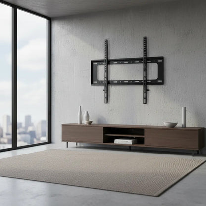 Soporte Genérico Para Tv 26-65  Hasta 75 Kg Resistente Negro