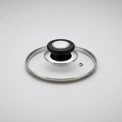 Pack 2tapa De Cristal 14 Cm Con Mango Para Sartén, Ollas Vidrio