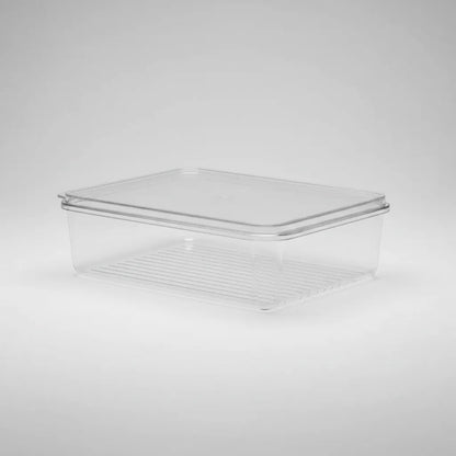 Caja Organizadora Para Refrigerador 9.5cmx28cmx30cm Transparente