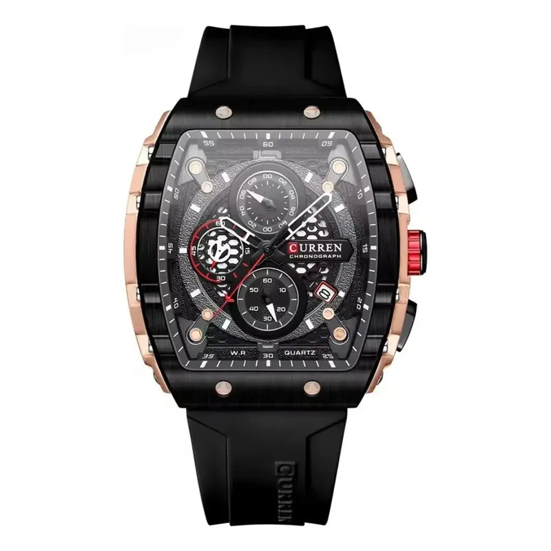 Reloj Curren Dep-estilo Hombre- Silicona Analógico