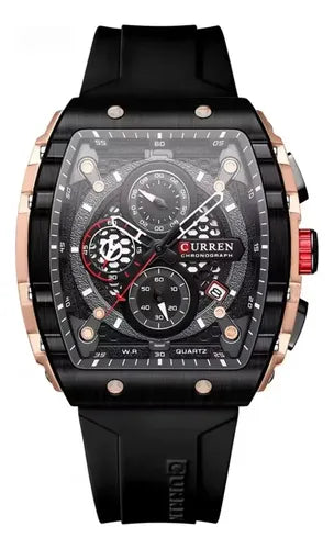 Reloj Curren Dep-estilo Hombre- Silicona Analógico