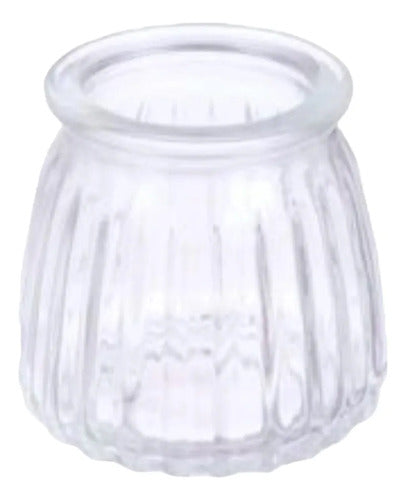 Pack De 6 Frascos De Vidrio Pudding 150 Ml