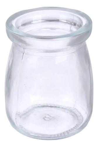 Pack De 6 Frascos De Vidrio Pudding 100 Ml