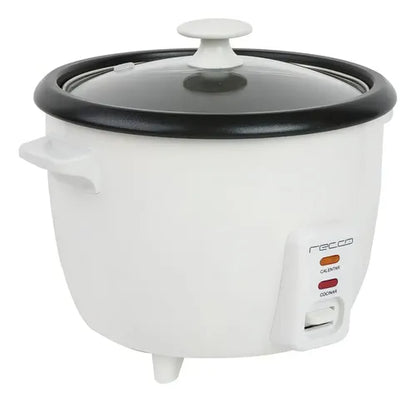 Olla Arrocera 1 Litro Antiadherente 400w Aluminio Rrc-5 Recc Blanco