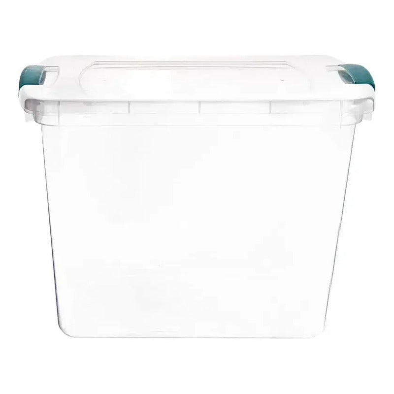 Caja Organizadora  28 Lts Caja Multiusos Transparente Transparente
