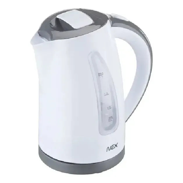 Hervidor Eléctrico Nex 1.7 Litros Blanco Corte Automático Base 360°