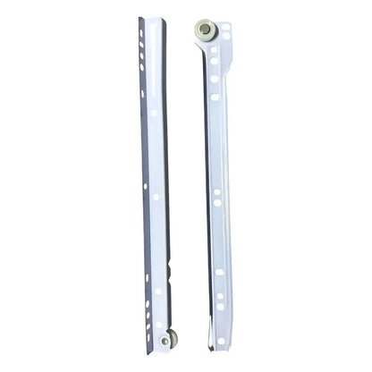 Pack 2 Corredera O Riel Blanco Para Cajón 50 Cm Blanco