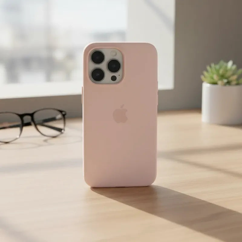 Carcasa De Silicona Para iPhone 16 Pro Max