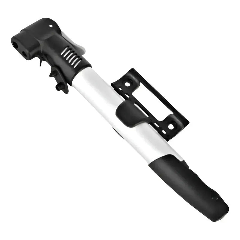 Bomba Inflador Neumaticos Portatil Accesorio Bicicleta B-47 Gris