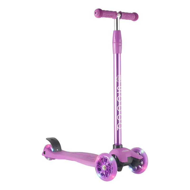 Scooter 3 Ruedas M C/los Fluor-niños Y Niñas