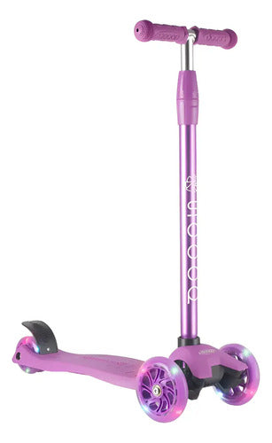 Scooter 3 Ruedas M C/los Fluor-niños Y Niñas