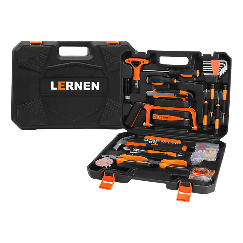 Set 150 Piezas Herramientas Manuales Maletín Portátil Lernen