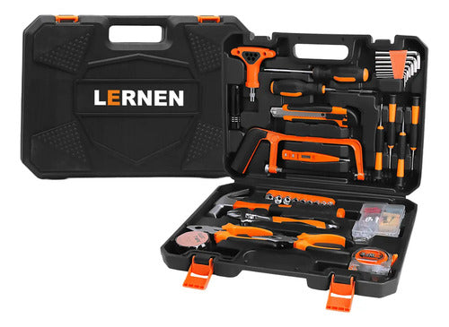 Set 150 Piezas Herramientas Manuales Maletín Portátil Lernen