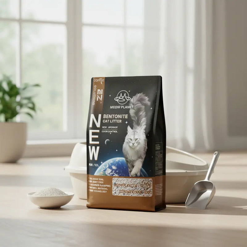 Arena Para Gato Aglutinante 24 Kg, Aroma Café