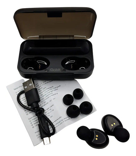 Auriculares Intraurales Inalámbricos Tws F9-5 Bth-f9-5 Para Negro