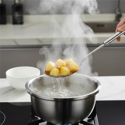 Cuchara Para Servir De Acero Inoxidable Cucharas Ranuradas Acero Inoxidable