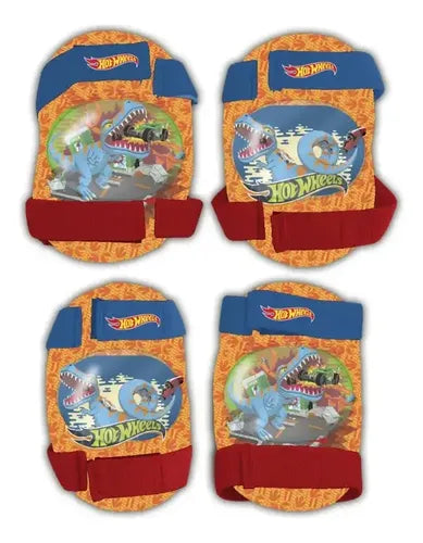 Set Seguridad Niños Casco + Rodilleras + Coderas
