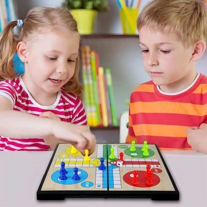 Ludo Magnetico Juego Mesa Clásico Educativo Tablero