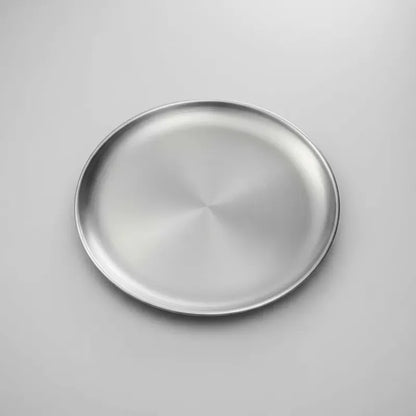 Pack 4 Platos Acero Inoxidable 17cm Cocina Acero Inoxidable Plato