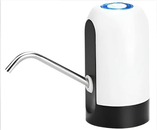 Dispenser De Agua Portatil Usb Bomba Dispensador Bidones Col Blanco
