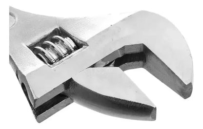 Llave Francesa Ajustable 8 Pulgadas Plateado