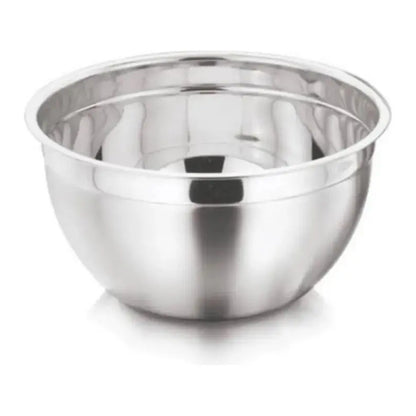 Pack 3 Bowl Acero Inoxidable 30cm Ensaladera Bowl 30x 13,5cm Plateado