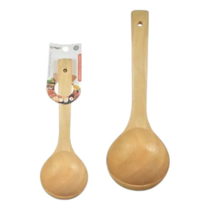 Cuchara De Bambu 27cmx8.5cm Para Cocinar Utensilio Madera