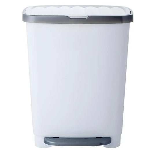 Basurero de Pedal 25 Litros Kleine Blanco