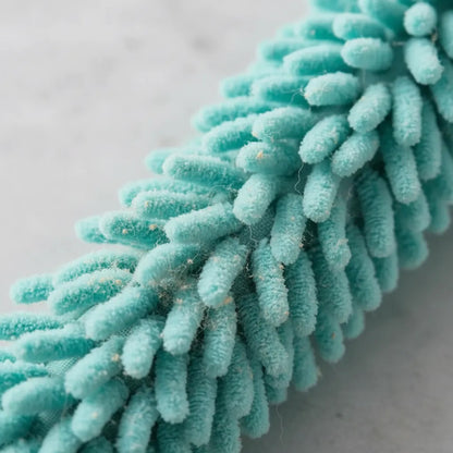 Plumero De Microfibras 41cm X 6cm Celeste