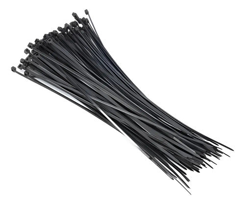 Precintos Plasticos Nylon 3 X 200mm 100 Unidades Negro
